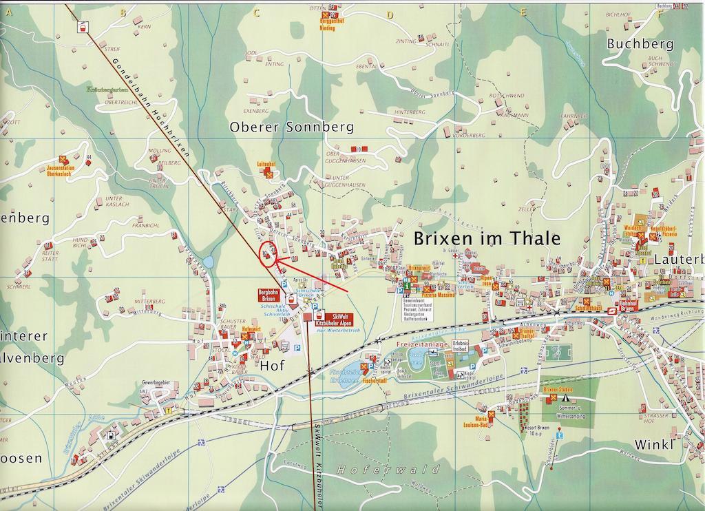 Gaestehaus Hofer Brixen im Thale Exterior foto